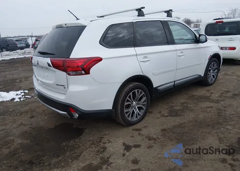 2016 Mitsubishi Outlander Se from USA, damaged, VIN JA4AZ3A3XGZ063000